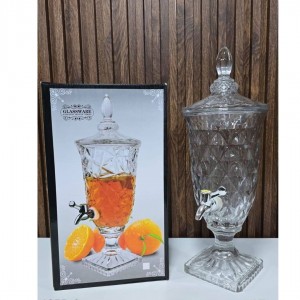 ترمس زجاج مع غطا للعصير