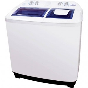 غسالة حوضين 12 كغ – غسيل وتنشيف – لون أبيض