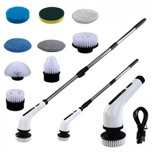 فرشاية التنظيف الكهربائية الدوارة 9*1 Cordless Spin Scrubber Rechargeable