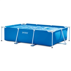 مسبح مستطيل الشكل باطار معدني متين RECTANGULAR FRAME POOL INTEX 28271