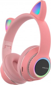 سماعات هيدفون قطة WIRELESS HEADPHONES CAT L450