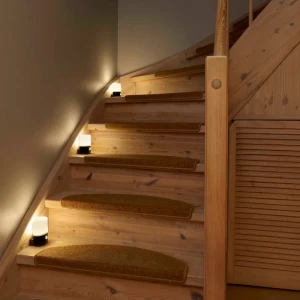 مصباح مع حساس حركة 3 قطع مربع Casalux LED lamp with motion sensor