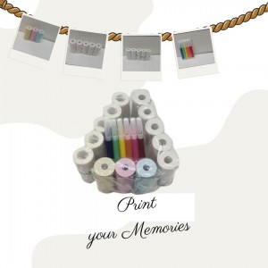 رولات + الوان للطابعة الحرارية