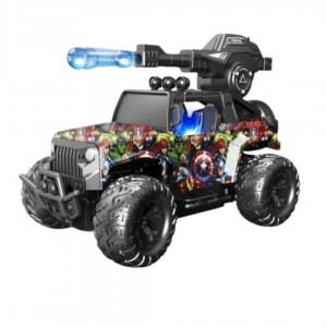 سيارة تحكم عن بعد "Avengers Water Bomb Car" تطلق قنابل مائية(كرات جل)