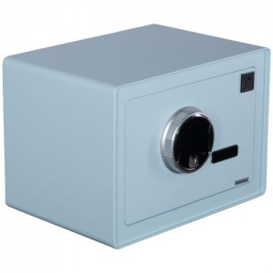 خزنة حديد بشاشة لمس وبصمة ومفتاح طوارئ