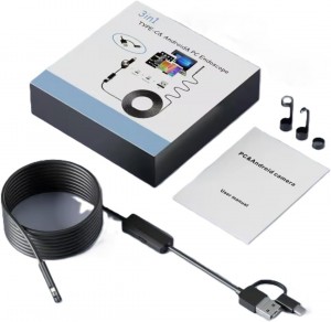 كاميرا منظار داخلي USB Endoscope Camera  _ 3IN1