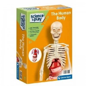 نموذج وأعضاء للتجميع clementoni science and play the human body