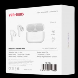 سماعات  لاسلكية Ven Dens True Wireless BT016