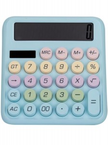 الة حاسبة ازرار ملونة كبيرة مارشميلو RH-2208B