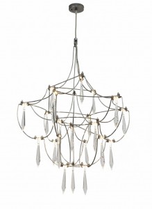 نازلة ليد كريستال متغير لون JZ101-40D