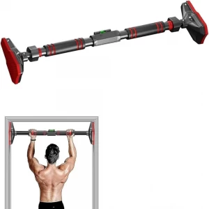 جيمنستك عامود تمرين ثابت احترافي طول(160 -114 سم) doorway pull-up bar