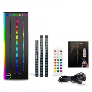 اضاءة عامودية قاعدة مستطيلة Music Melody Light D23-RGB