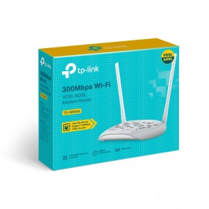 راوتر  Tp-Link 300Mbps Wi-Fi -VDSL/ADSL Modem Router TD W9950
