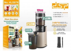 عصارة فواكه كاملة بدون تقطيع DSP KJ3079